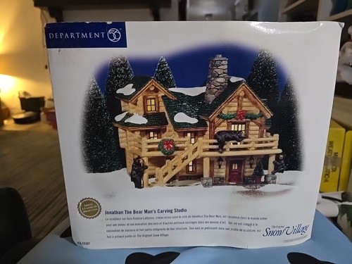 Department snow village - department,